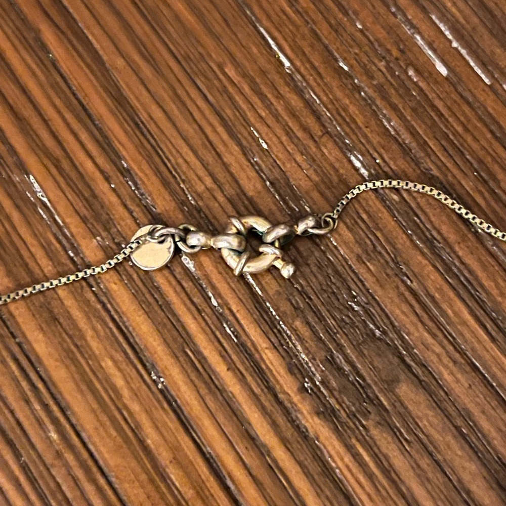 Madewell Arrowstack Necklace With Rhinestones (Re… - image 3